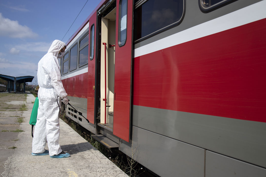 Impresa di pulizie treni e autobus - GGS Consorzio